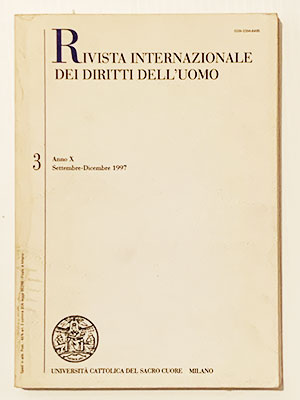 Rivista Internazionale dei Diritti dell