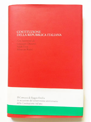 Costituzione della Repubblica Italiana poster