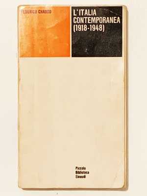 L'Italia Contemporanea (1919-1948) poster
