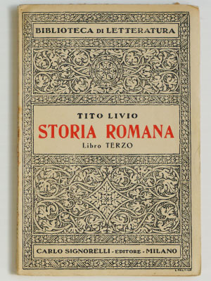 Storia romana libro terzo