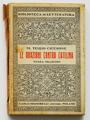 Le orazioni contro Catilina poster