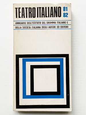 Teatro Italiano '81-'82 poster