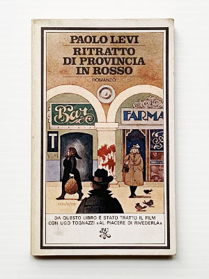 Ritratto di provincia in rosso poster